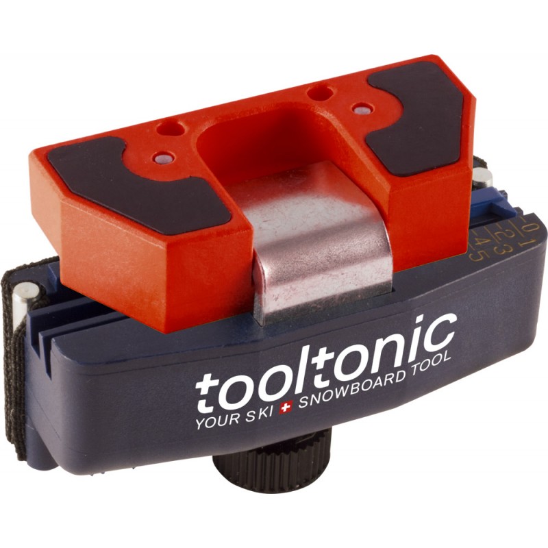 Tooltonic Kantenschleifer RF200 Tooltonic ROTO FINISH RF200 Kantenschleifer, rot-schwarz, mit Logo für Ski- und Snowboardkanten.