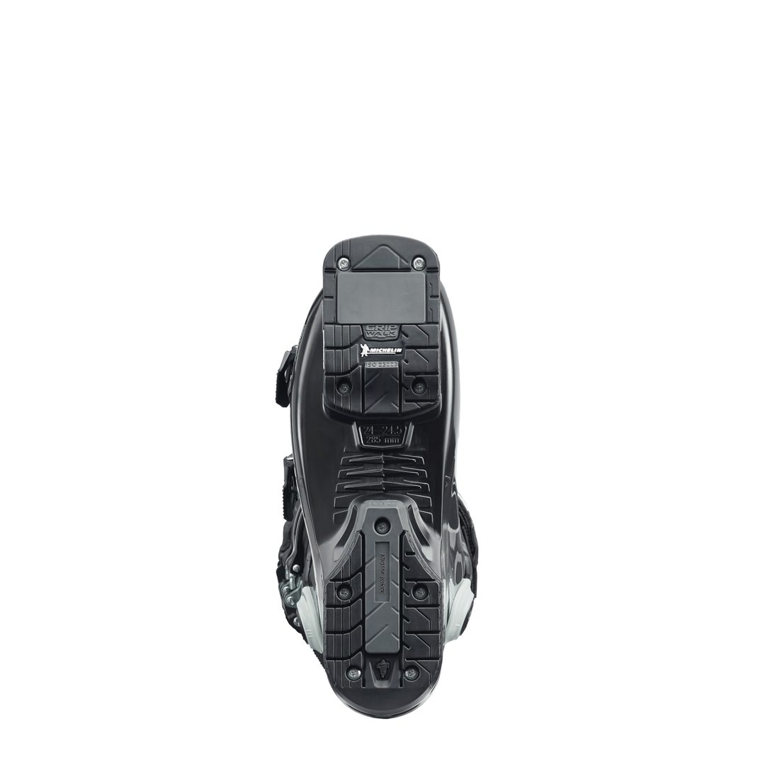 Schuhsohle Nordica Pro Machine Ansicht der Schuhsohle eines schwarzen Nordica Pro Machine 115 Women Skischuhs mit Gripwalk Sohle.